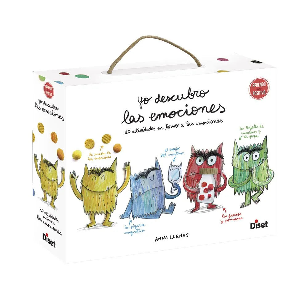 Diset I Learn In Positive: I Discover Emotions Board Game