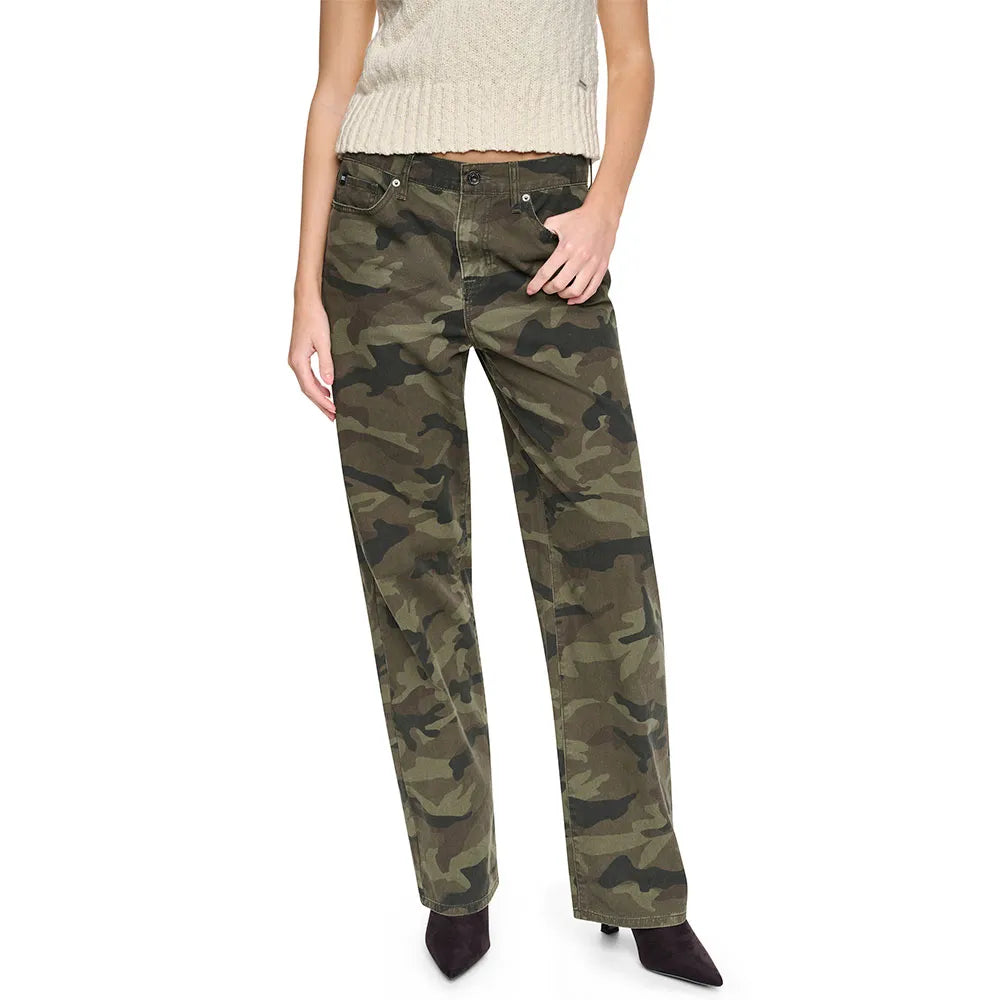 DKNY DW2100306 Straight Fit high waist pants