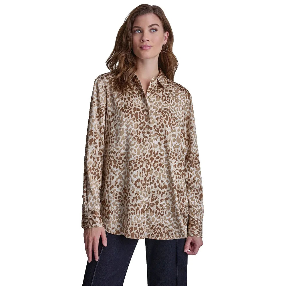 DKNY DW3500061 long sleeve blouse
