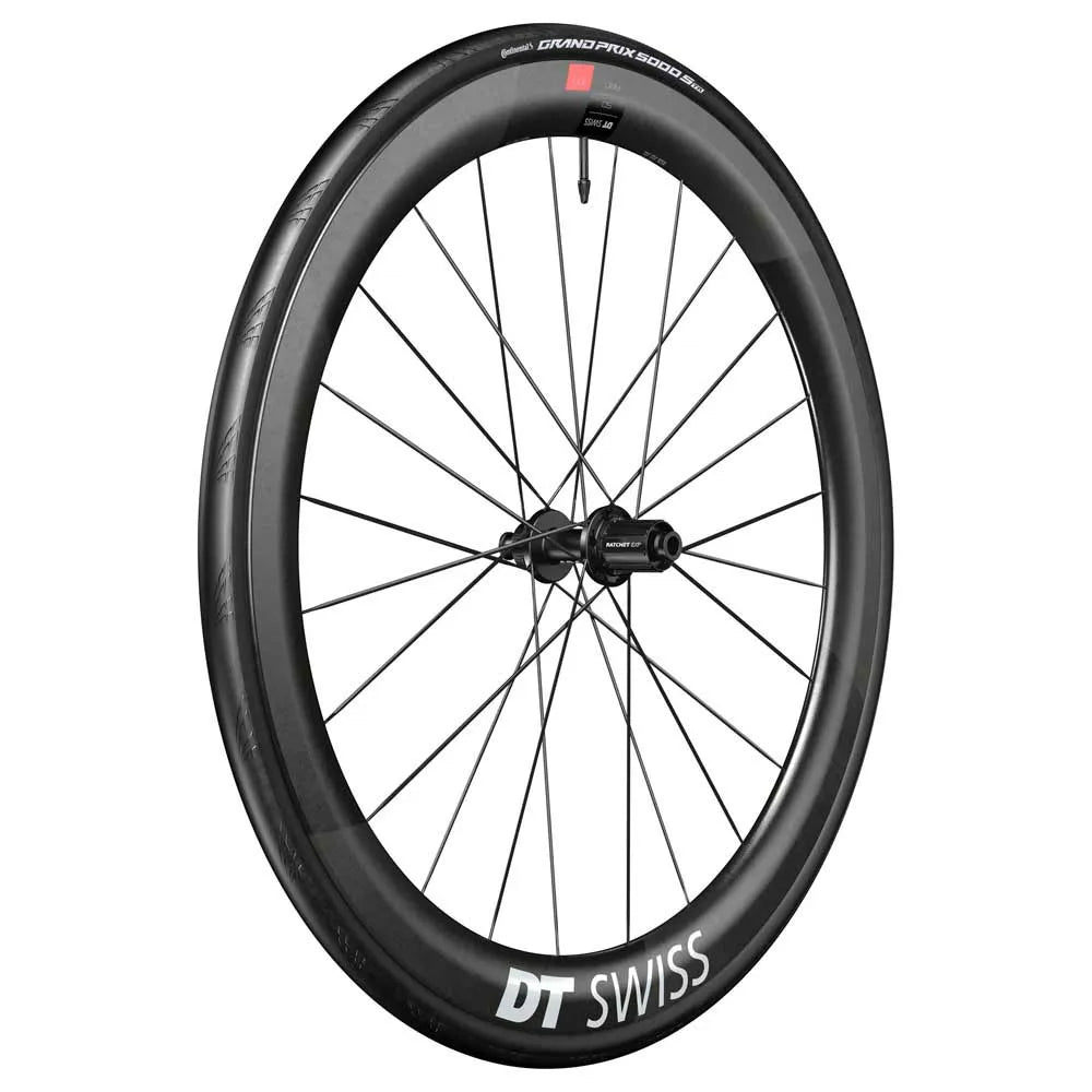 DT Swiss ARC 1100 DICUT 50 Disc CL Tubeless + Continental GP5000 STR 700 x 28 road rear wheel