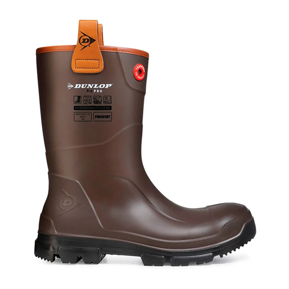 Dunlop footwear Purofort RigPro Rubber Boots