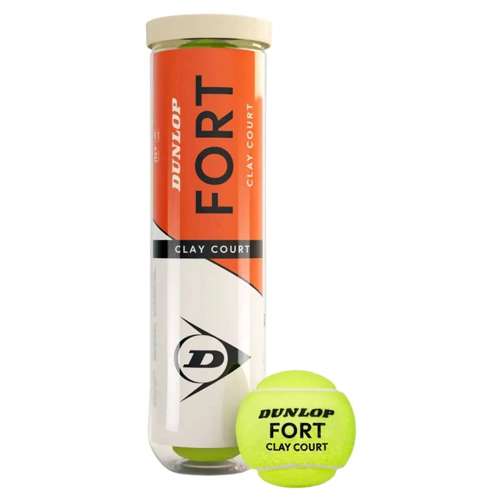 Dunlop Tb fort clay court 4pet tenis balls box