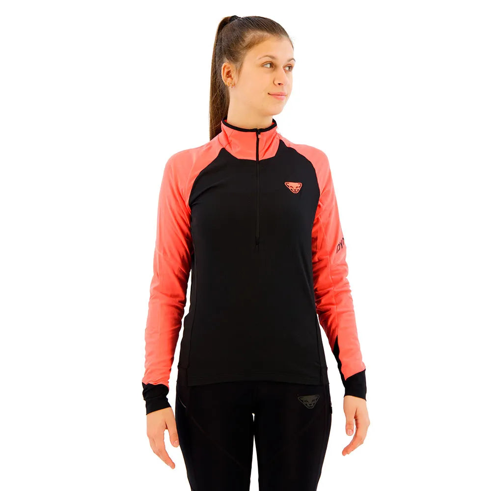 Dynafit Alpine half zip long sleeve T-shirt