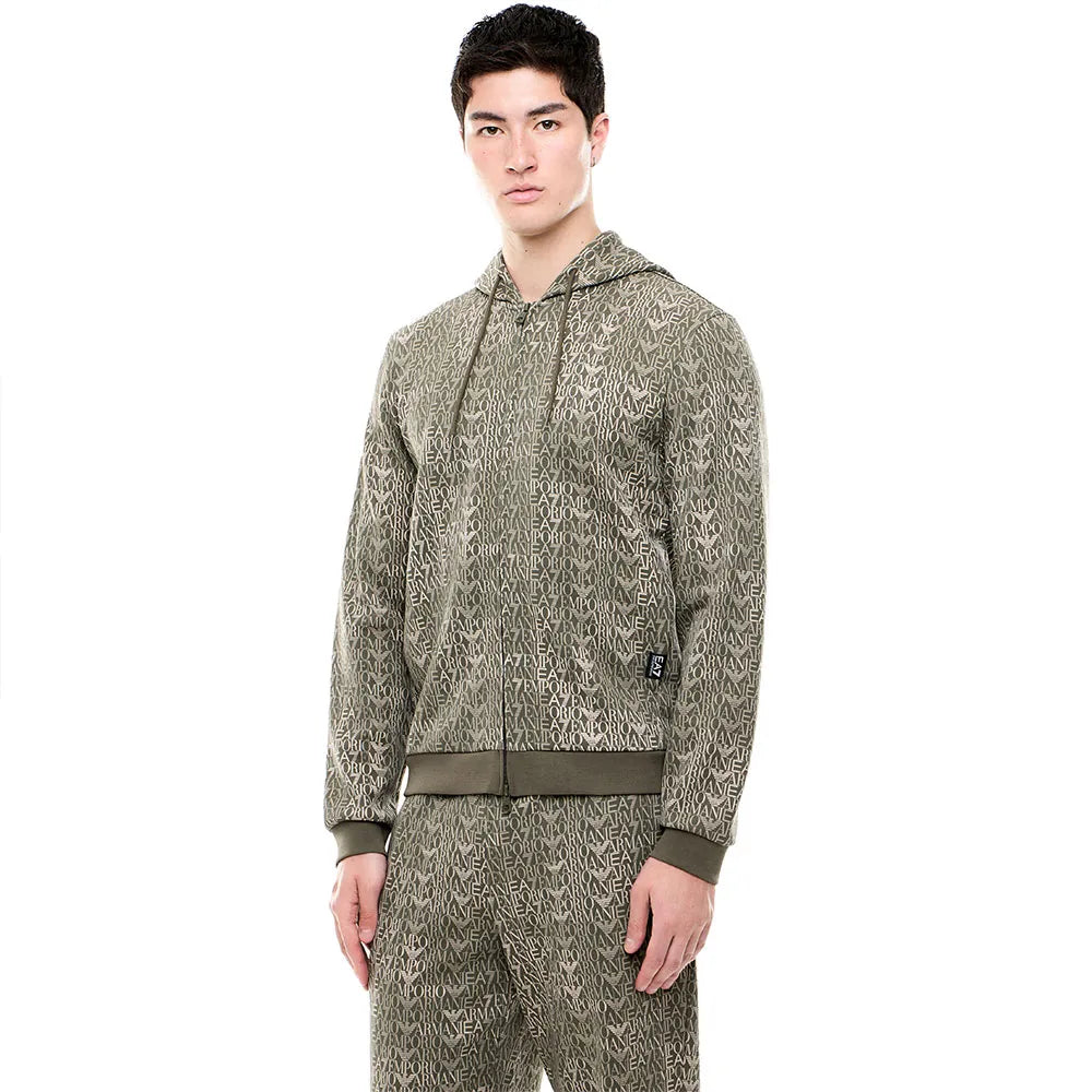 EA7 EMPORIO ARMANI 7M002206_AF12660 full zip sweatshirt