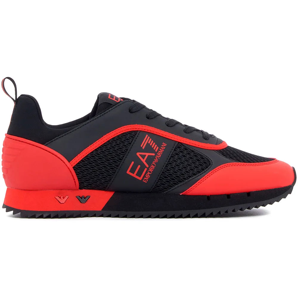 EA7 EMPORIO ARMANI Black & White Laces trainers
