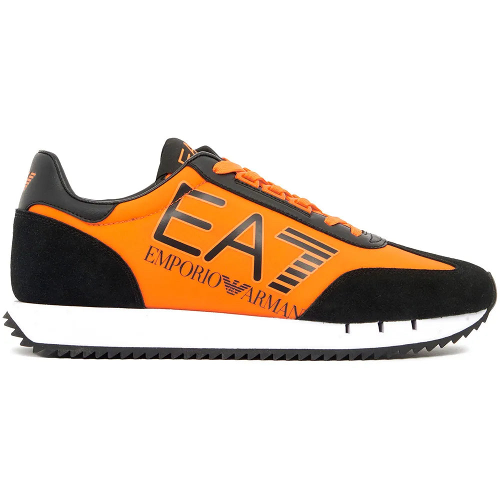 EA7 EMPORIO ARMANI Black & White Vintage trainers