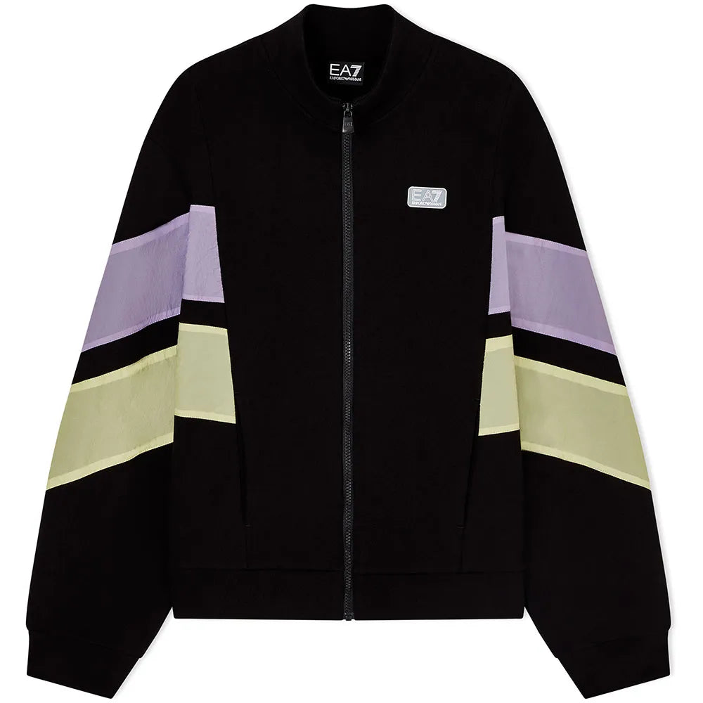 EA7 EMPORIO ARMANI Contemporary Sport full zip sweatshirt
