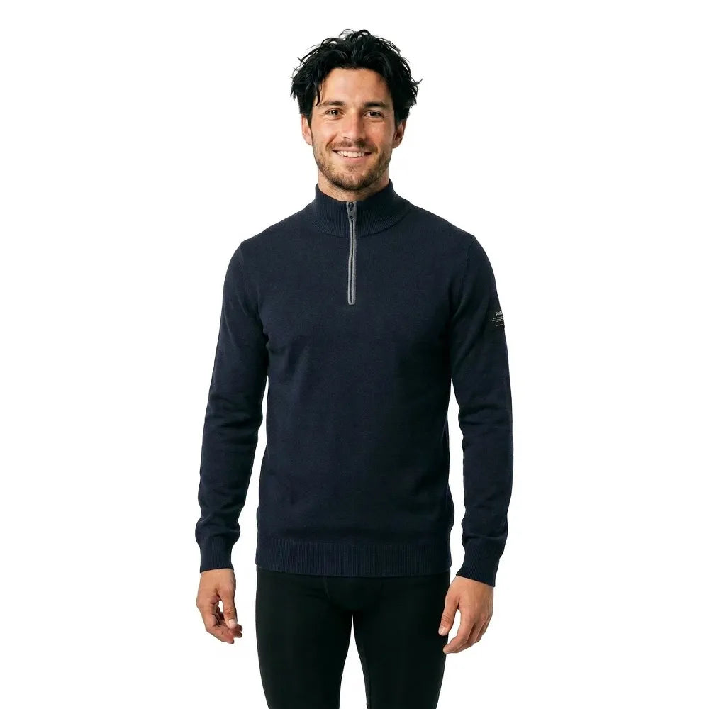 Ecoalf Larch half zip sweater
