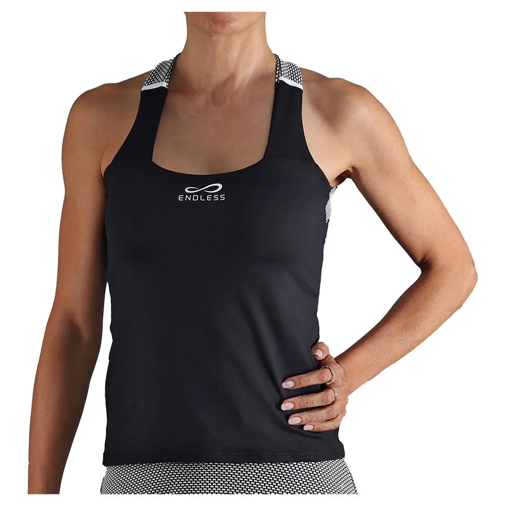 Endless Cross sleeveless T-shirt
