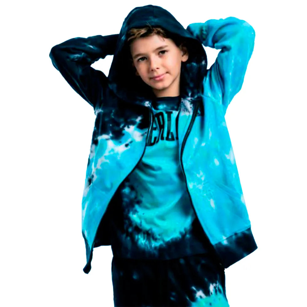 Everlast Lfs fw tie dye full zip sweatshirt