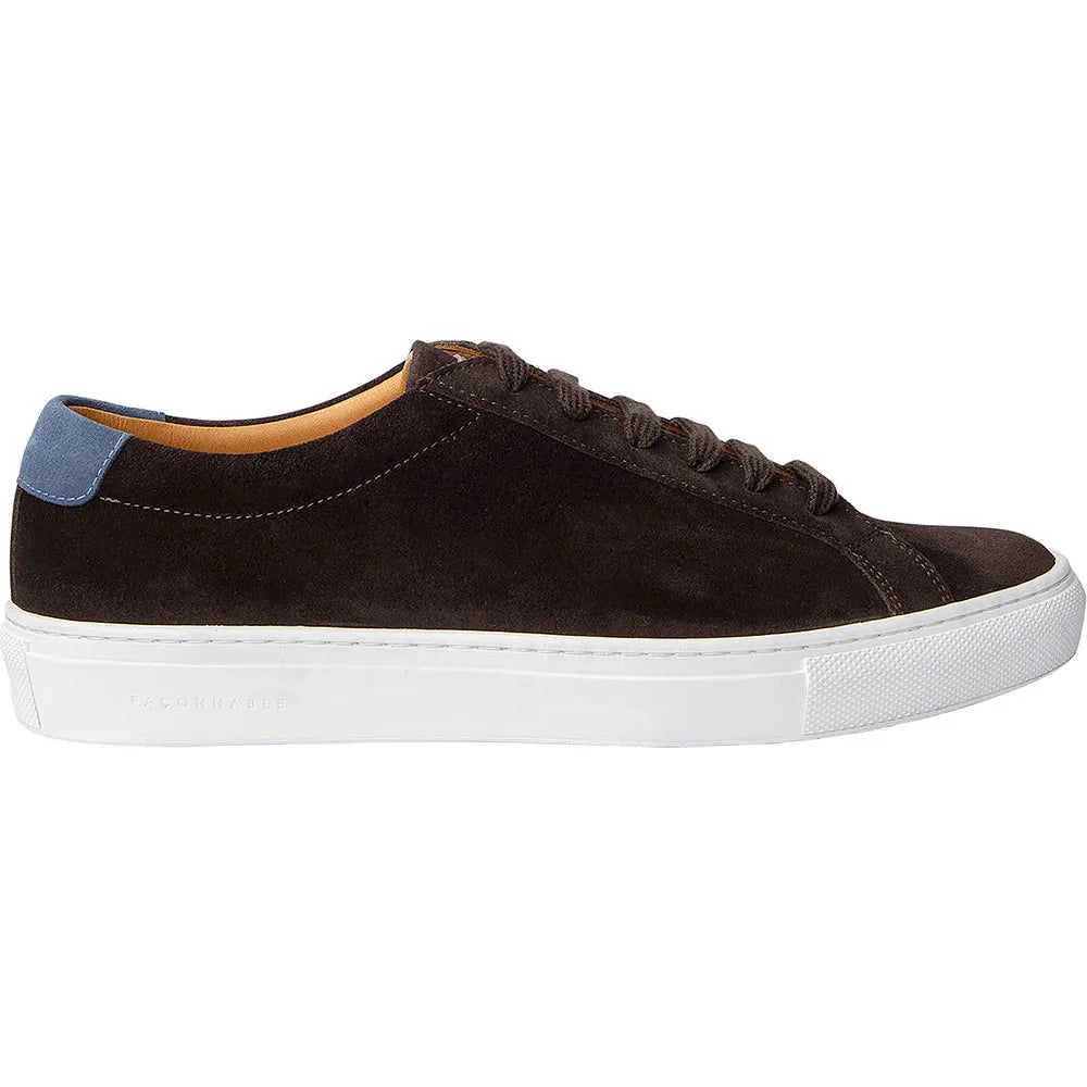Façonnable Bicol Suede Cupsole trainers