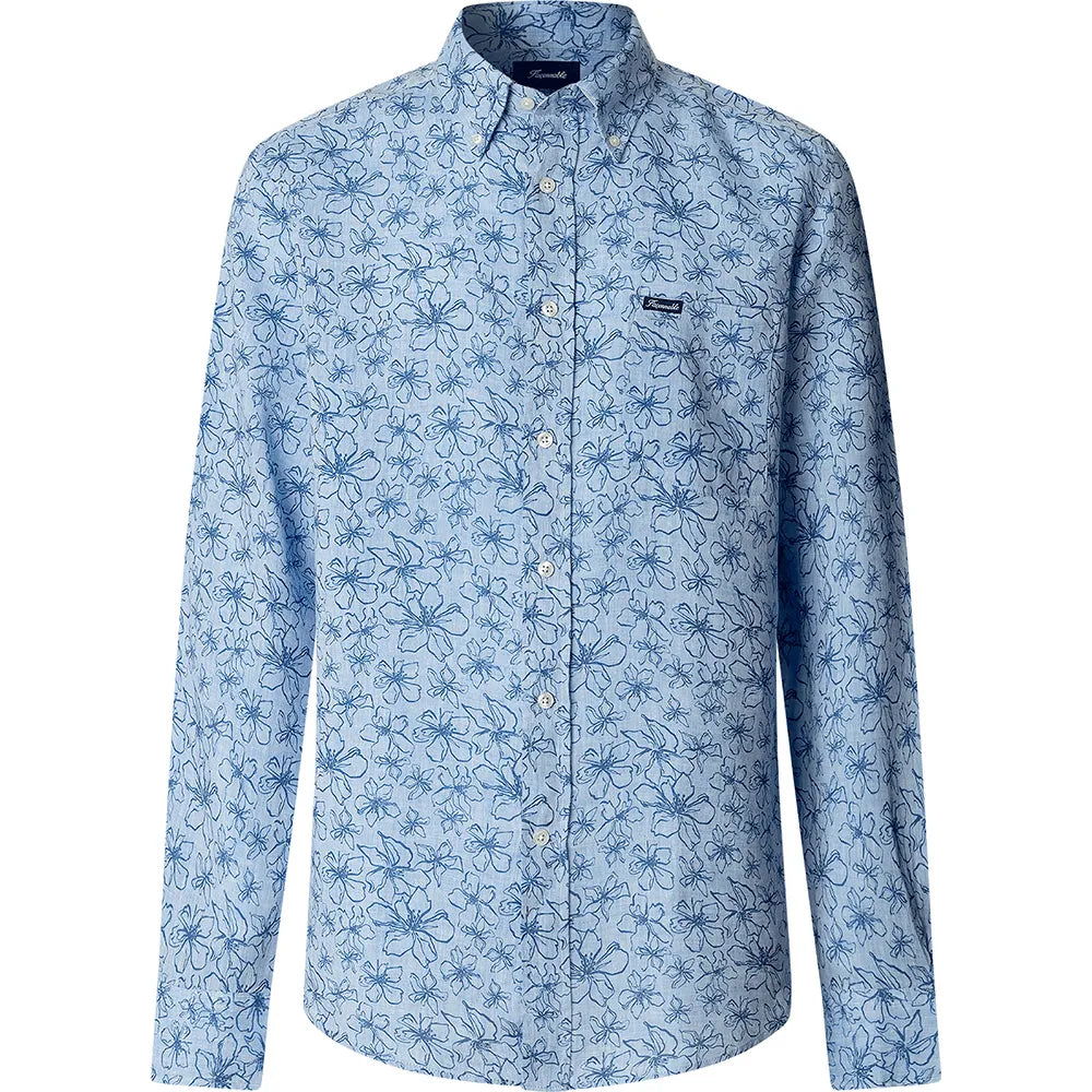 Façonnable Hibscus long sleeve shirt