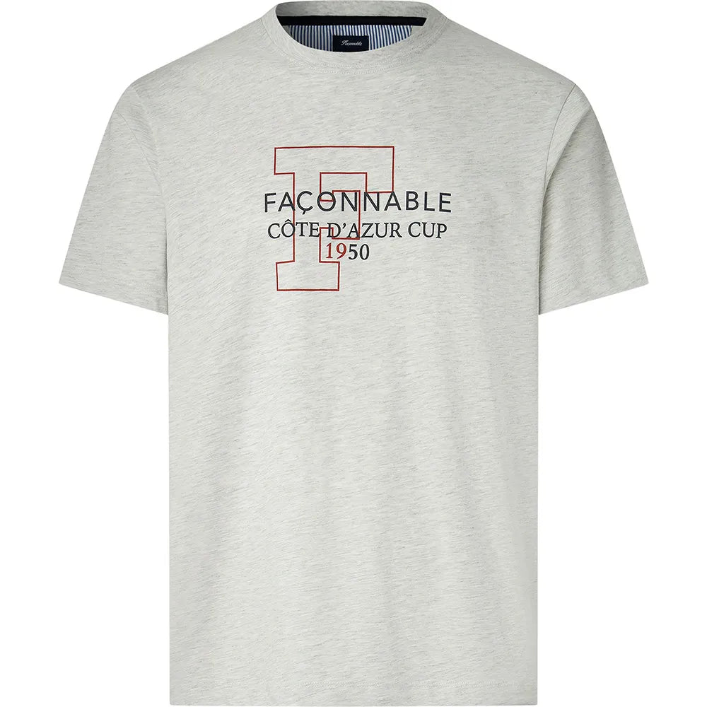 Façonnable Printed short sleeve T-shirt