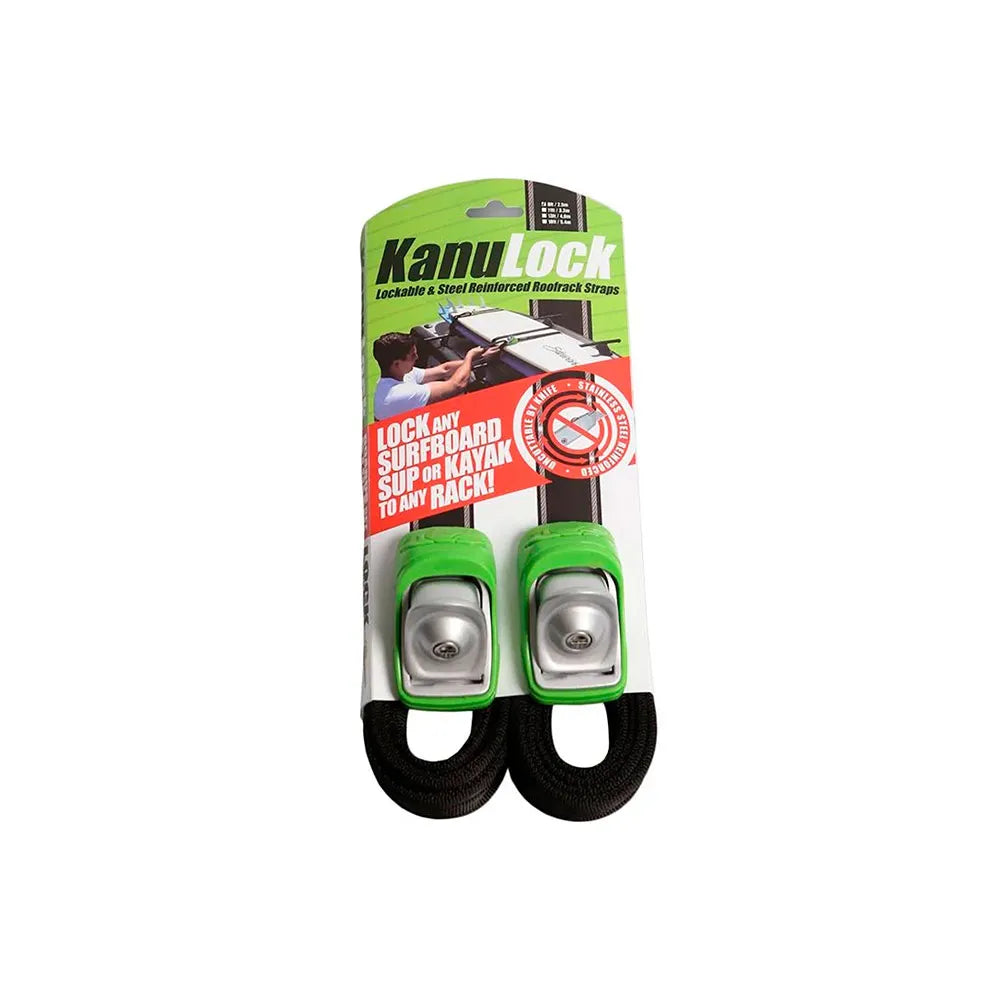Fcs 2.5m/8 ft kanulock lockable set tie down straps