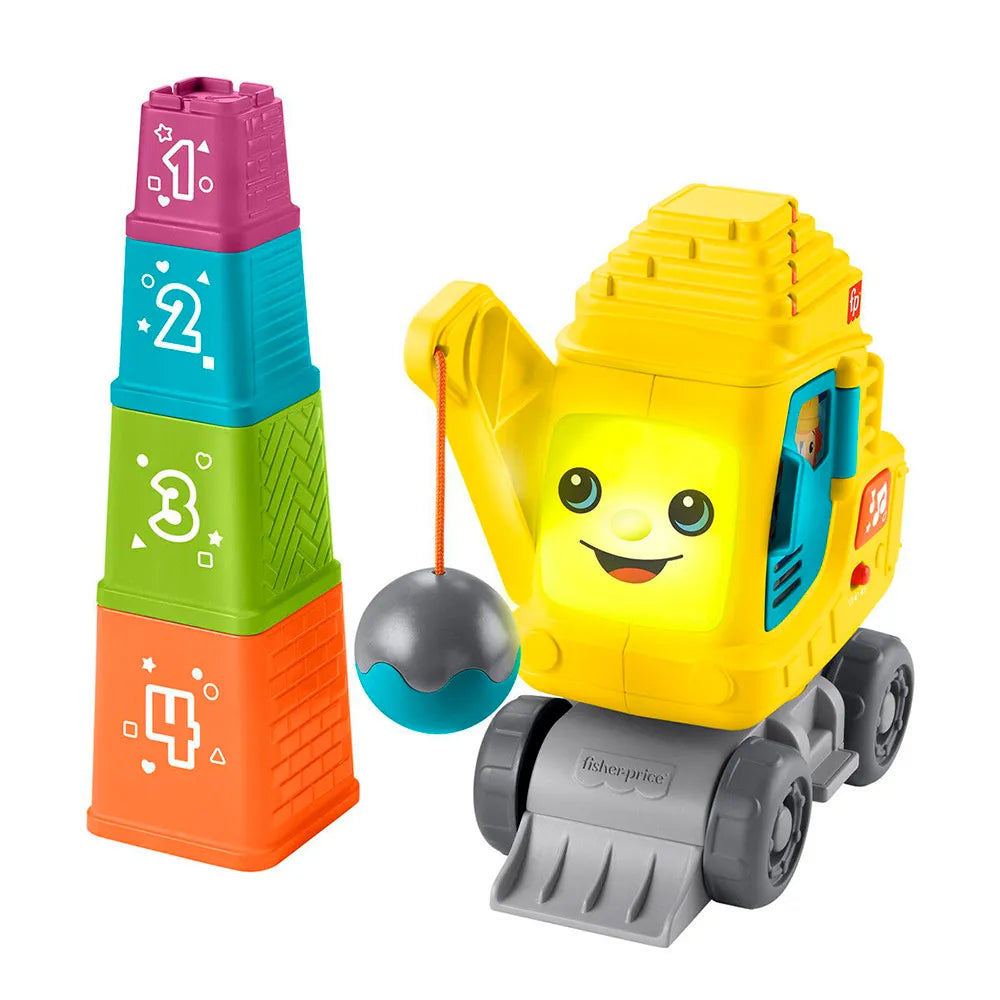 Fisher-price Count & Stack Crane (JFF16) toy