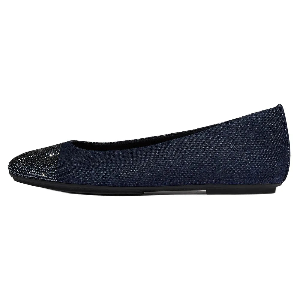 Fitflop Delicato Crystal Cap Toe ballet pumps
