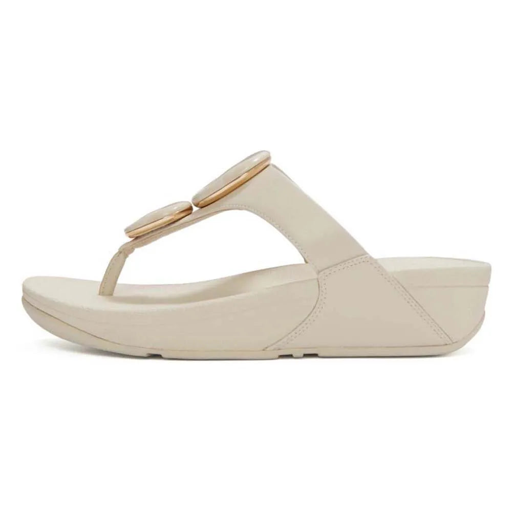 Fitflop Lulu Marbled Stone Toe Post sandals