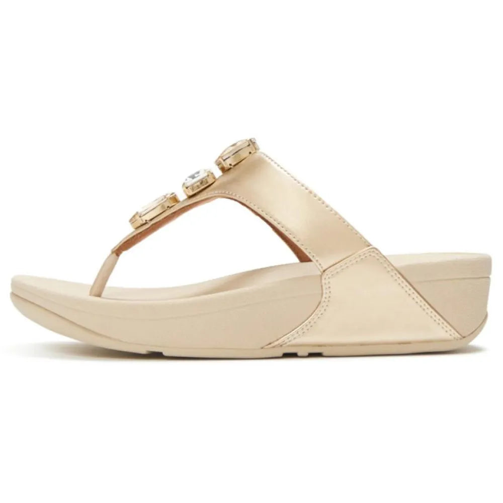 Fitflop Lulu Ultra Jewel Metallic Toe Post sandals