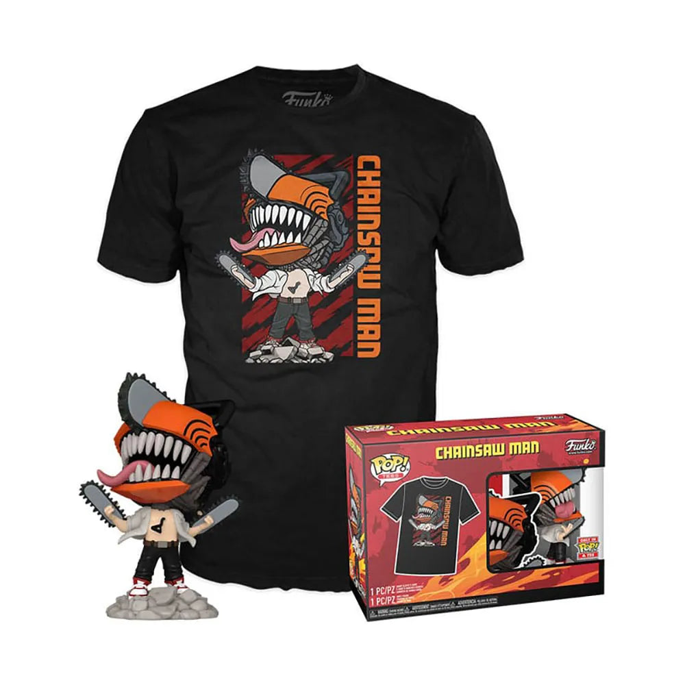 Funko Chainsaw Man Chainsaw Man Leaping short sleeve T-shirt