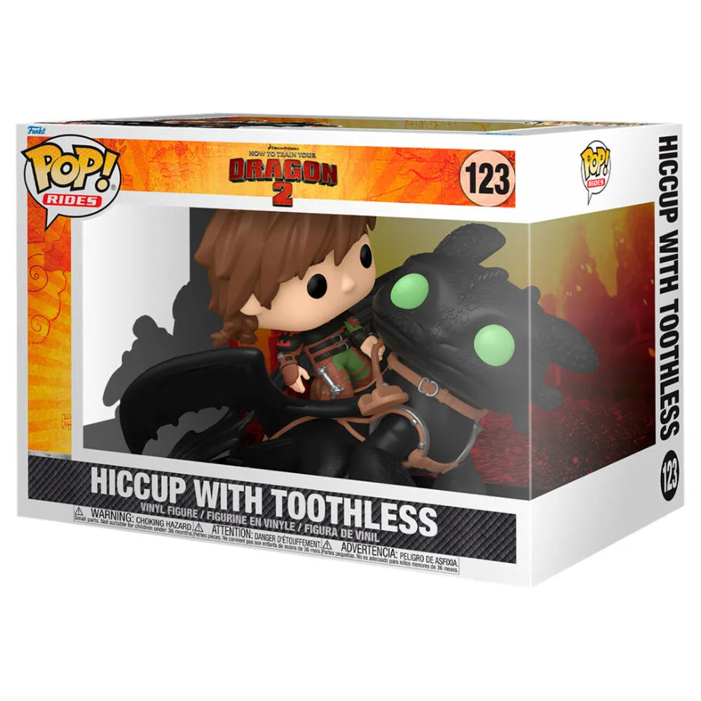 Funko Deluxe Rides How to Train Your Dragon 2 Hiccup with Toothless