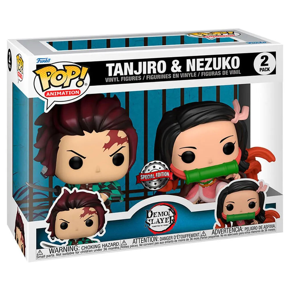 Funko Demon Slayer Pack 2 Tanjiro And Nezuko figure