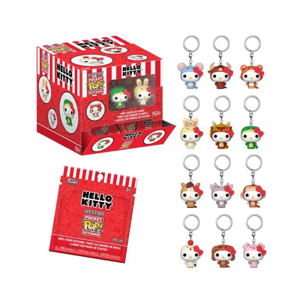 Funko Keychain Hello Kitty Animals figure 12 units