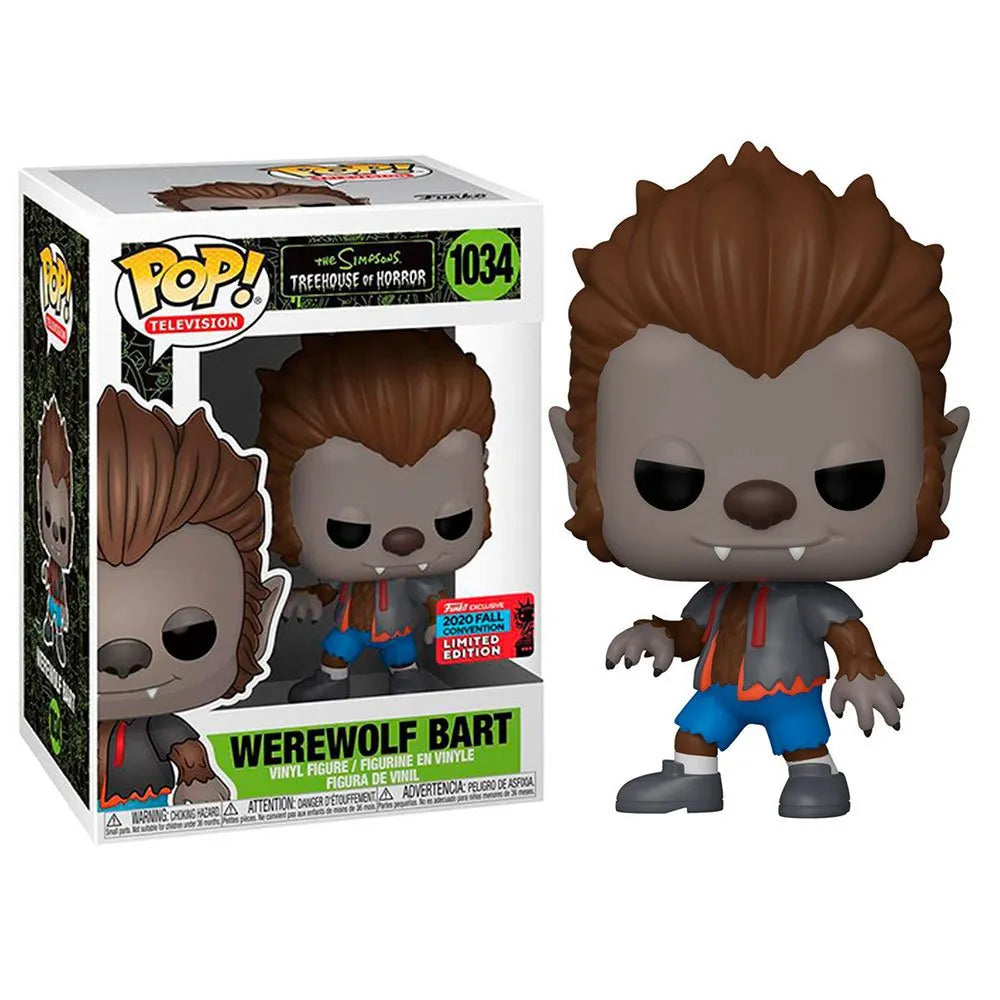 Funko The Simpsons Werewolf Bart Exclusive Figure