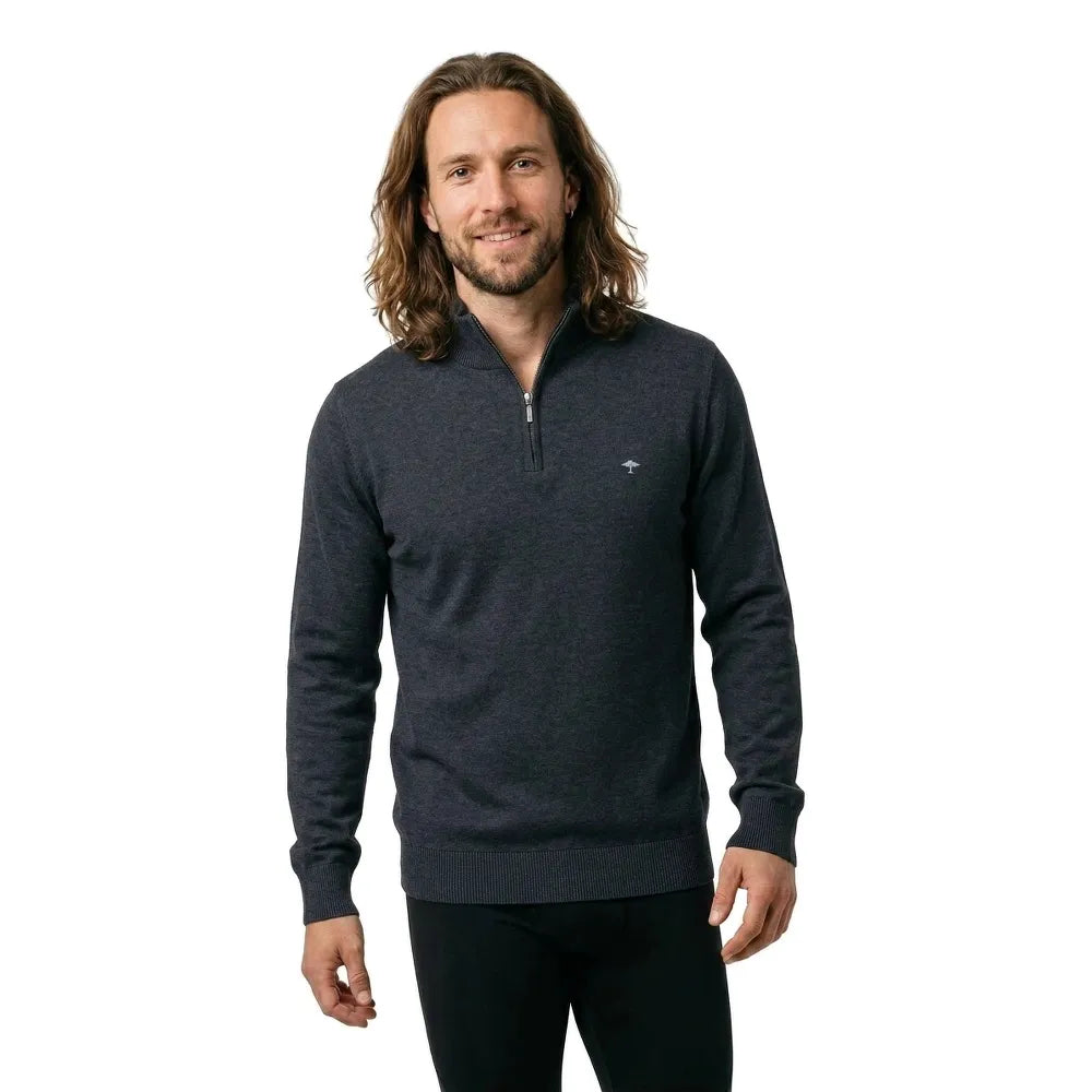 Fynch hatton SFPK215 half zip sweater