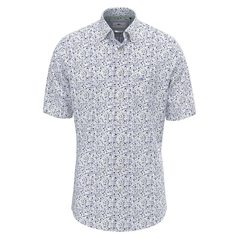 Fynch hatton Summer Flower Print short sleeve shirt