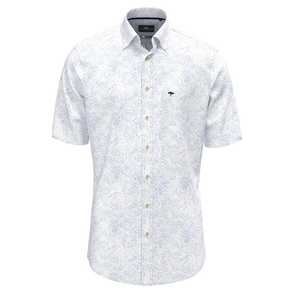 Fynch hatton Summer Flower Prints short sleeve shirt