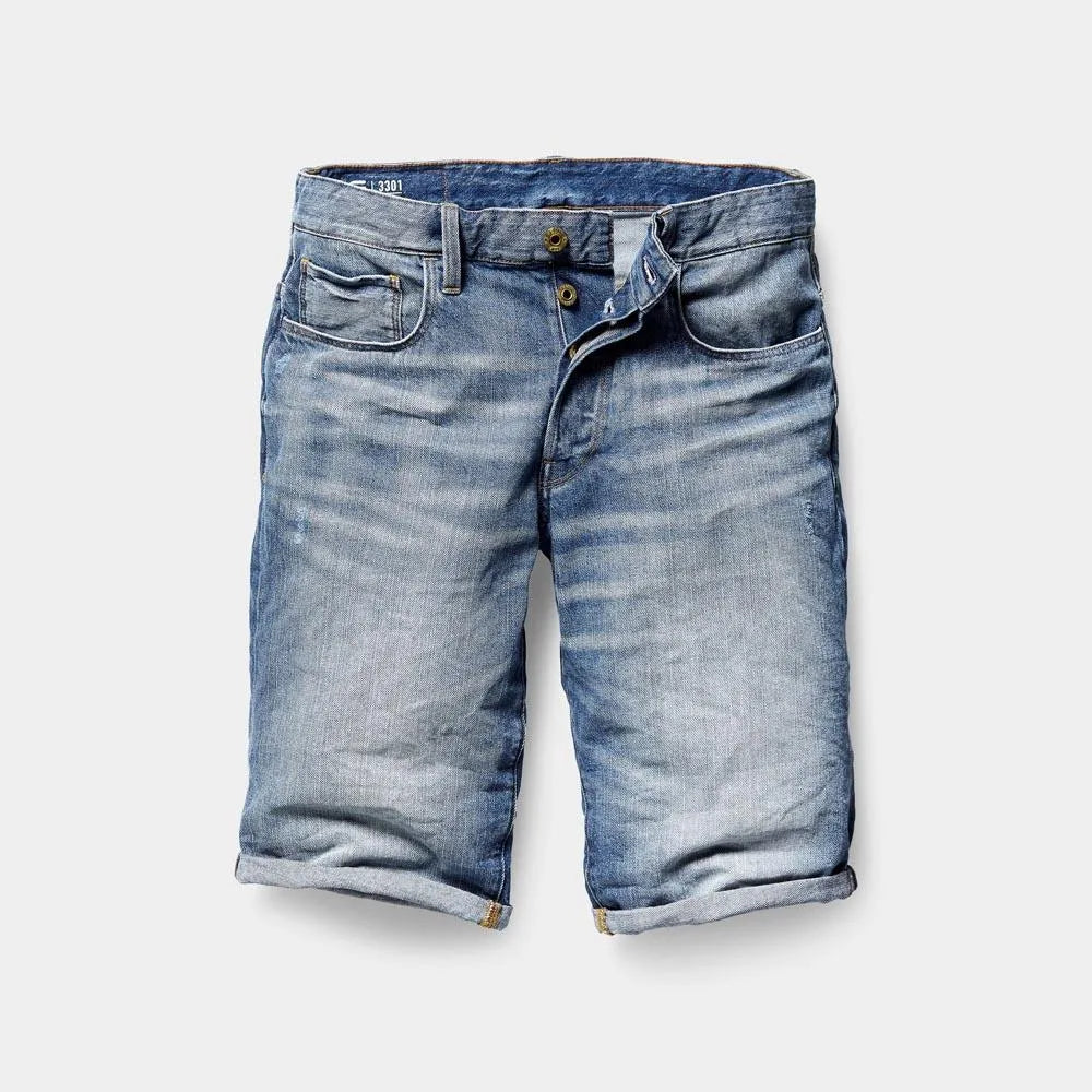 G-Star 3301.6 denim shorts