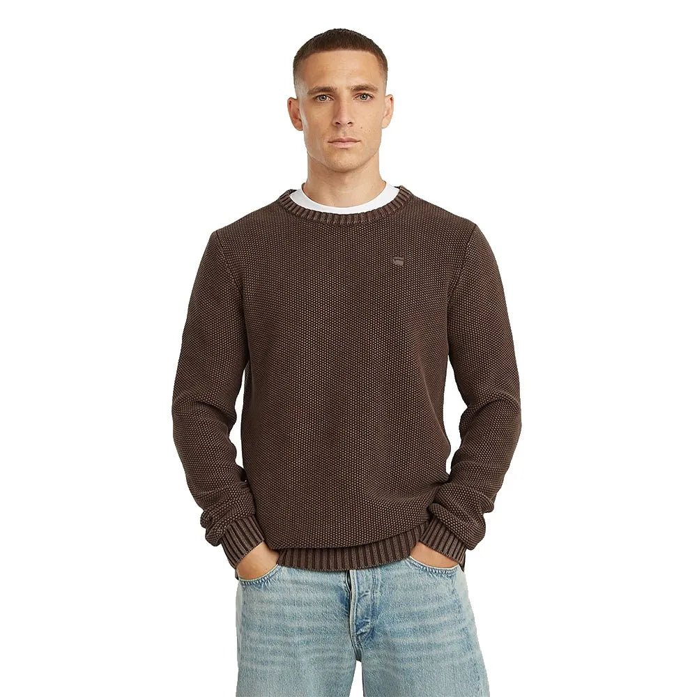 G-Star Garment Dyed Structure sweater
