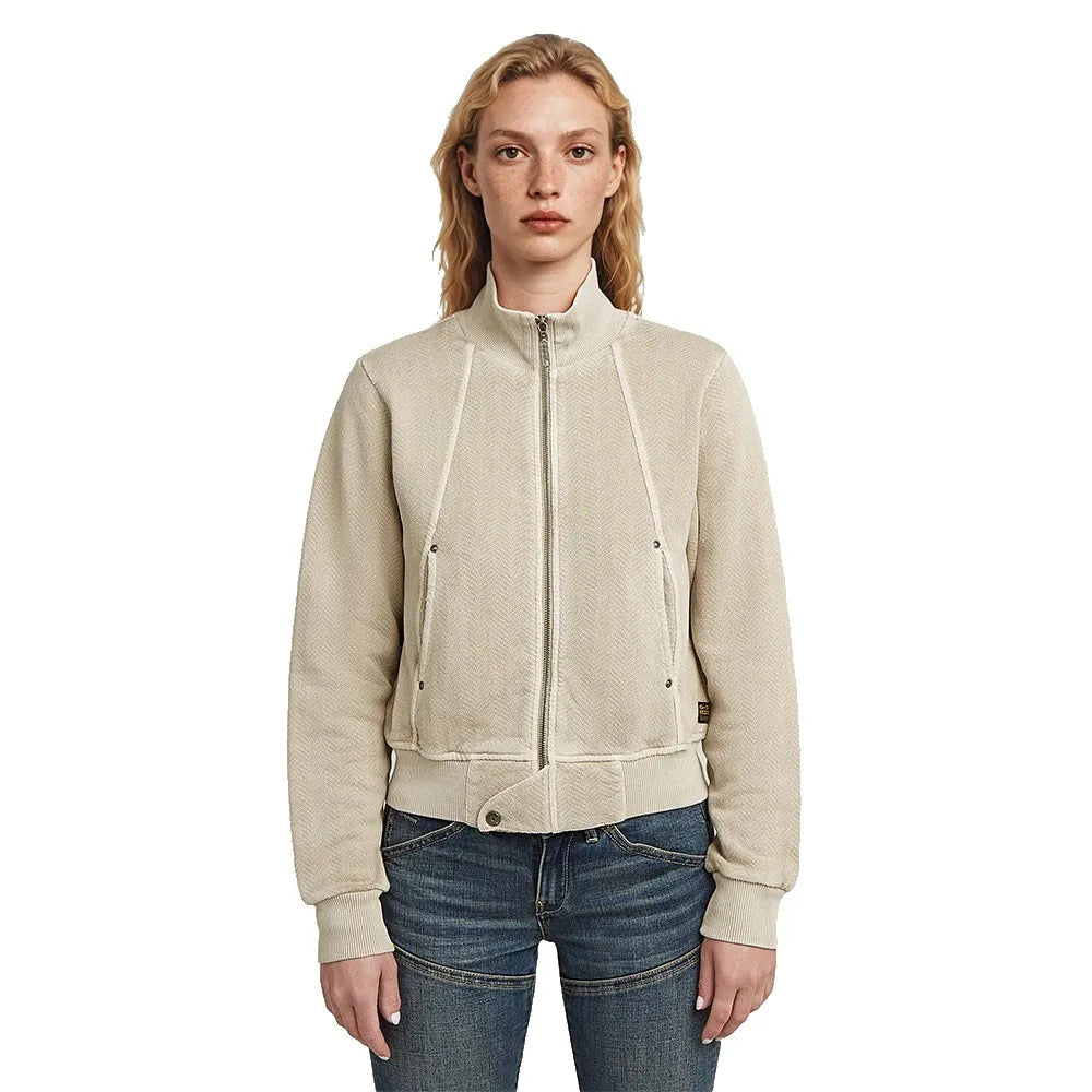 G-Star Overdyed Slim Track full zip sweatshirt