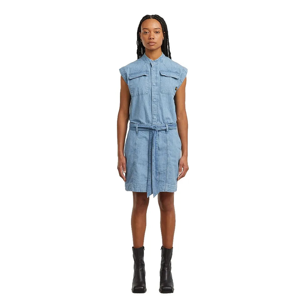 G-Star Pocket sleeveless short dress