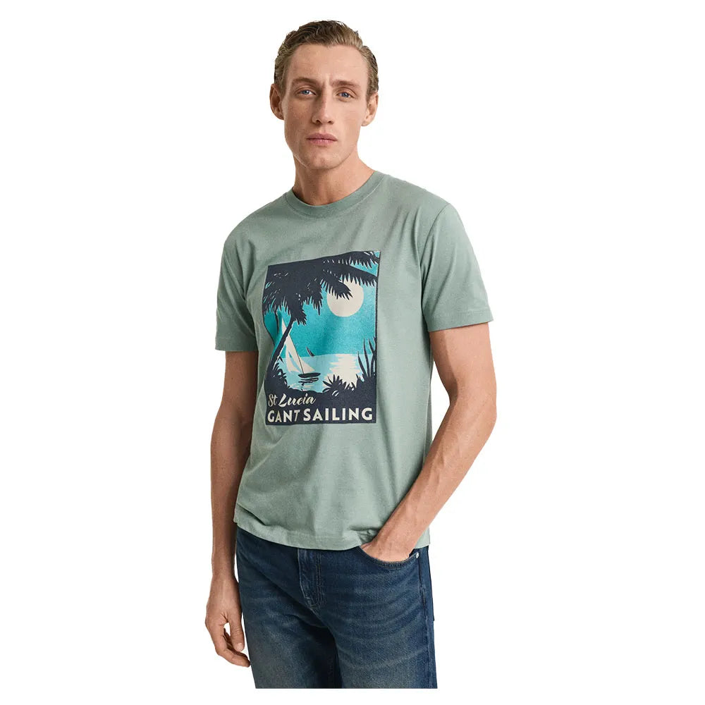 Gant Placed Graphic short sleeve T-shirt