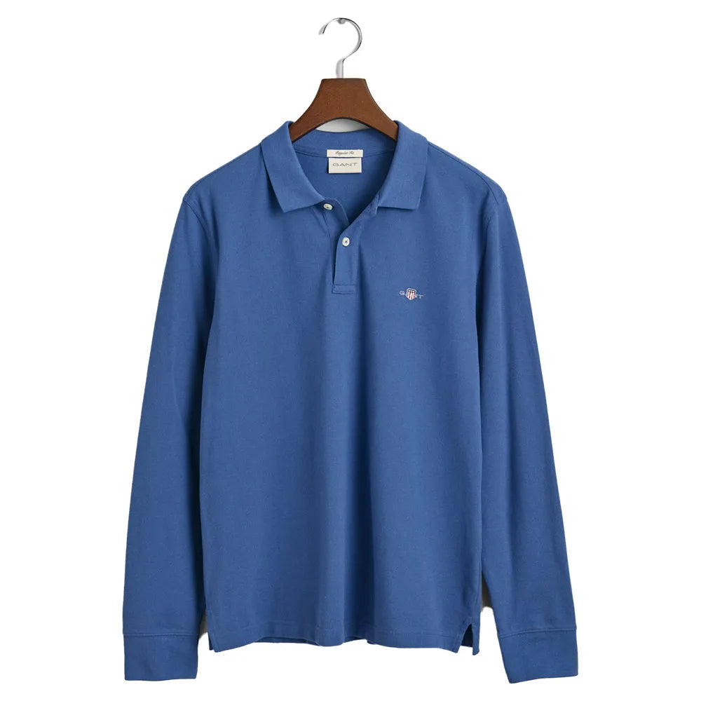 Gant Reg Shield Rugger long sleeve polo