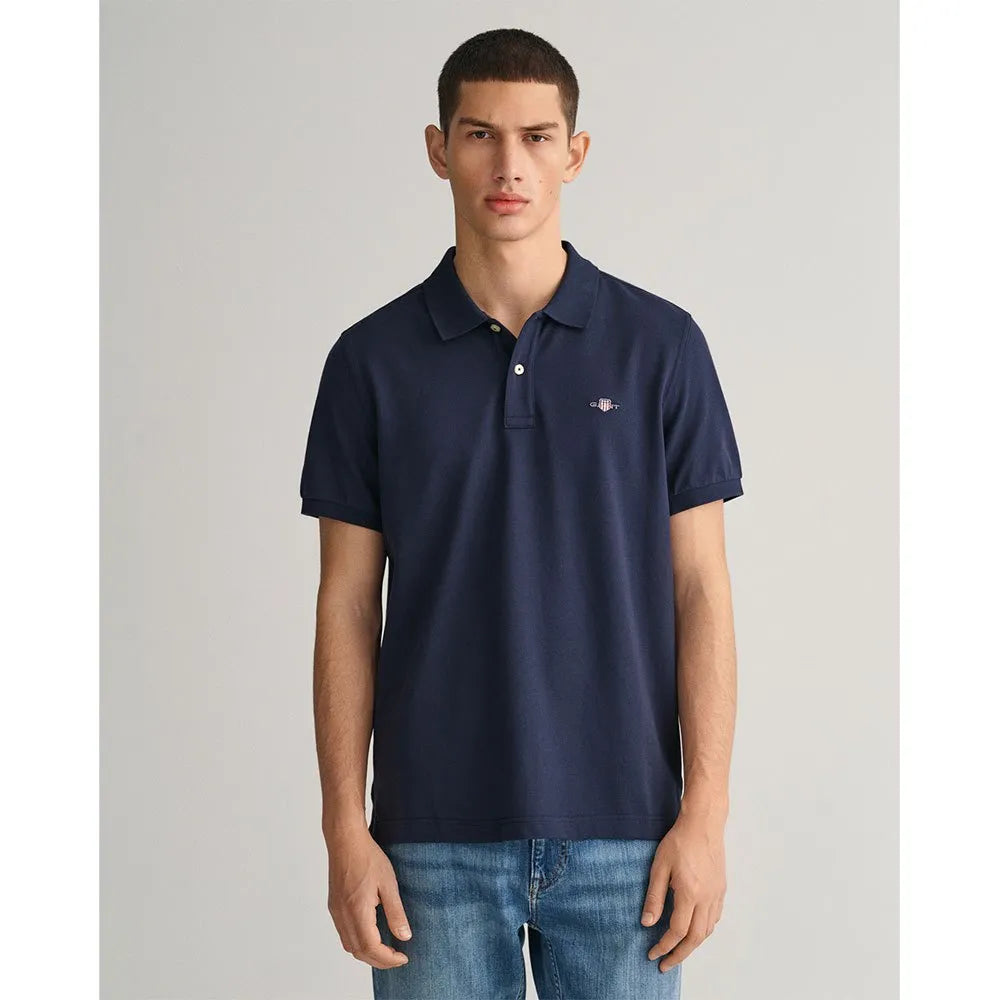 Gant Reg Shield short sleeve polo