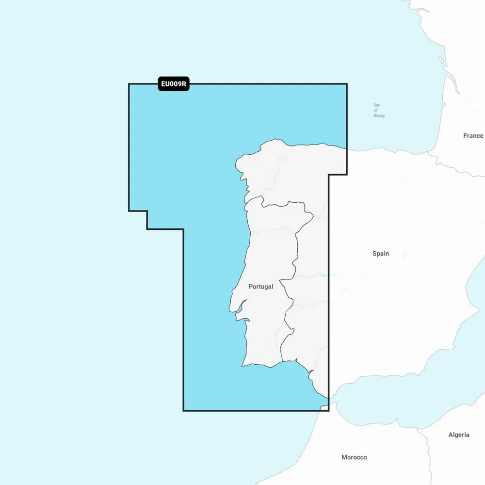 Garmin Northwest Portugal+Spain Navionics+™ Marine Charts