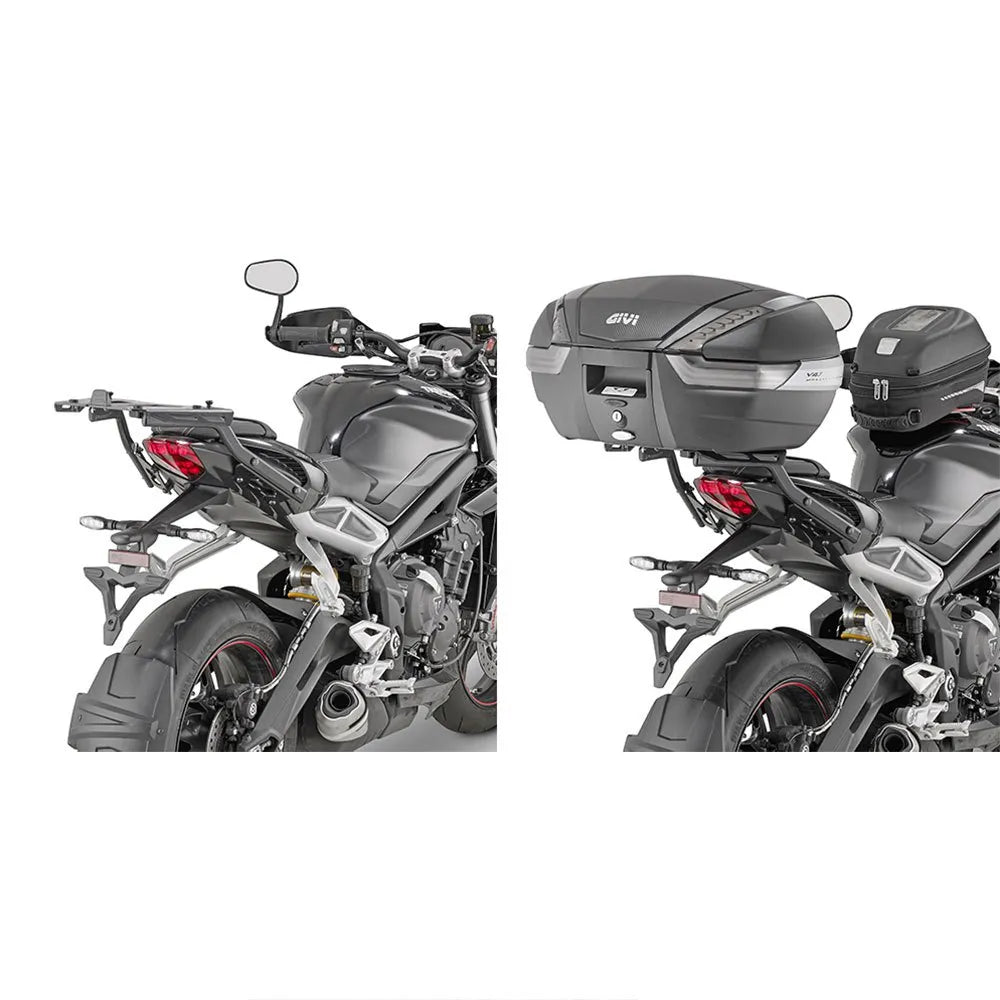 Givi Monokey/Monolock Triumph Street Triple 765 top case rear fitting