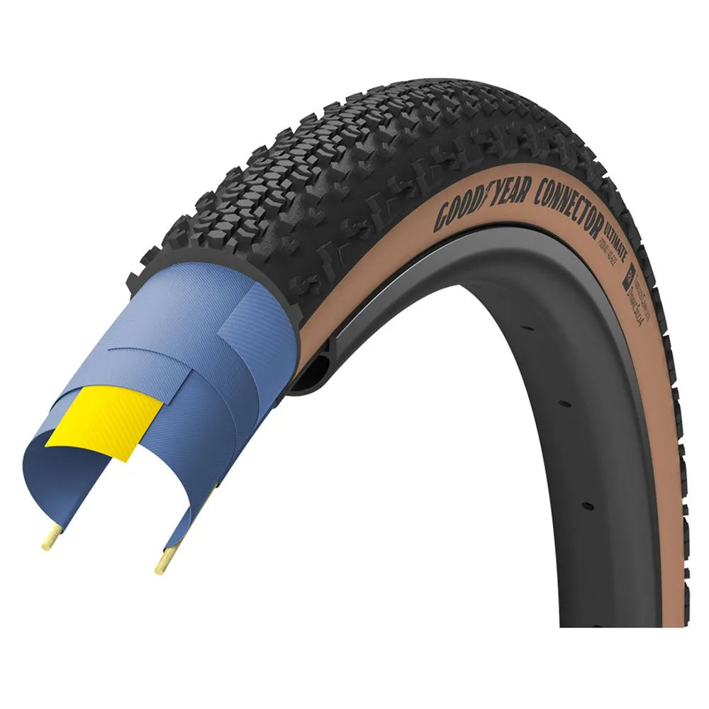 Goodyear Connector Ultimate 120 TPI TLC Tubeless 650B x 50 gravel tyre