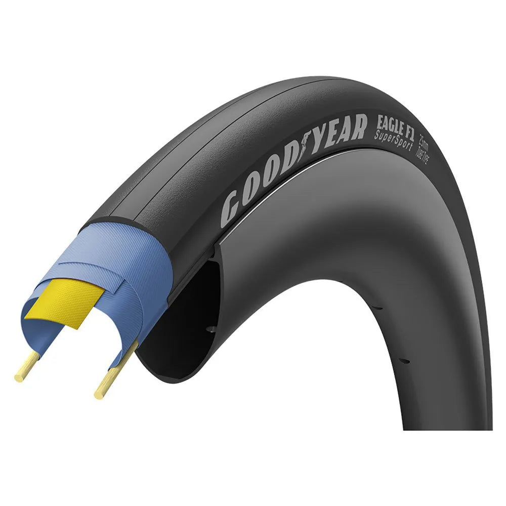 Goodyear Eagle F1 Supersport 120 TPI 700C x 25 road tyre