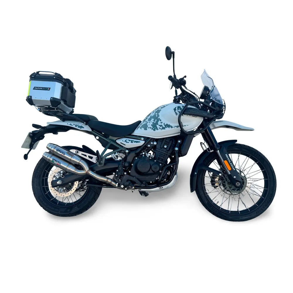Gpr exclusive Deeptone Duplex Royal Enfield Himalayan 450 24-25 Homologated Slip On Muffler