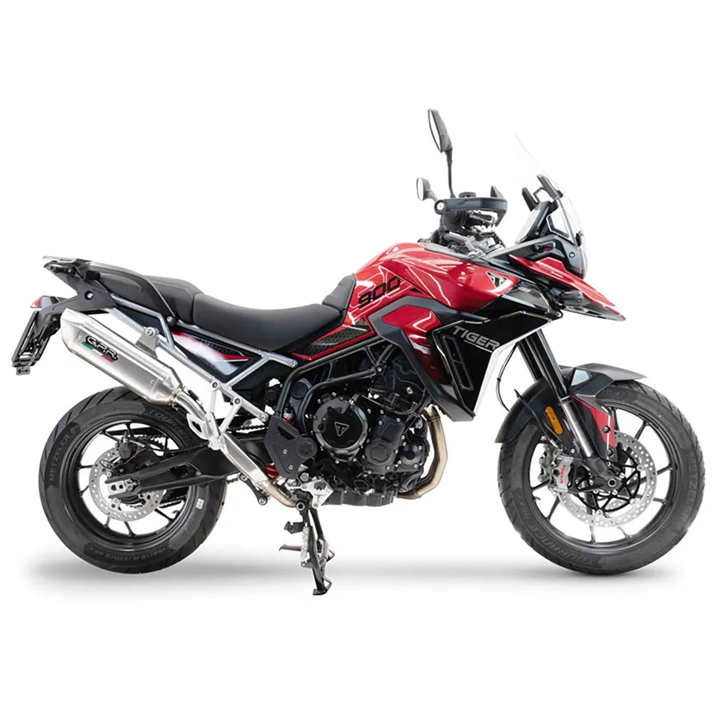Gpr exclusive Furore-X Acciaio Inox Triumph Tiger 900 GT/Pro/Rally 24-25 Homologated Slip On Muffler