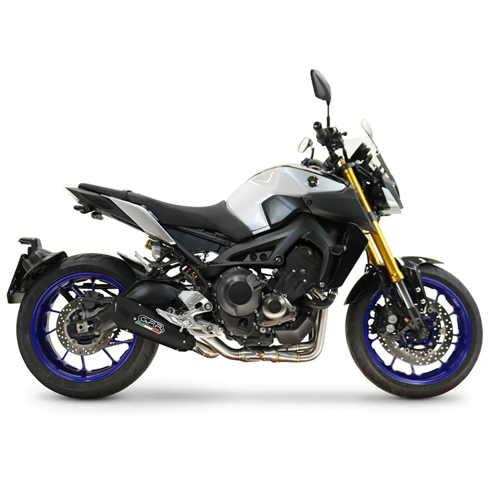 Gpr exclusive GP-Revo Black Titanium Yamaha MT-09 Tracer 900 17-20 Not Homologated Full Line System