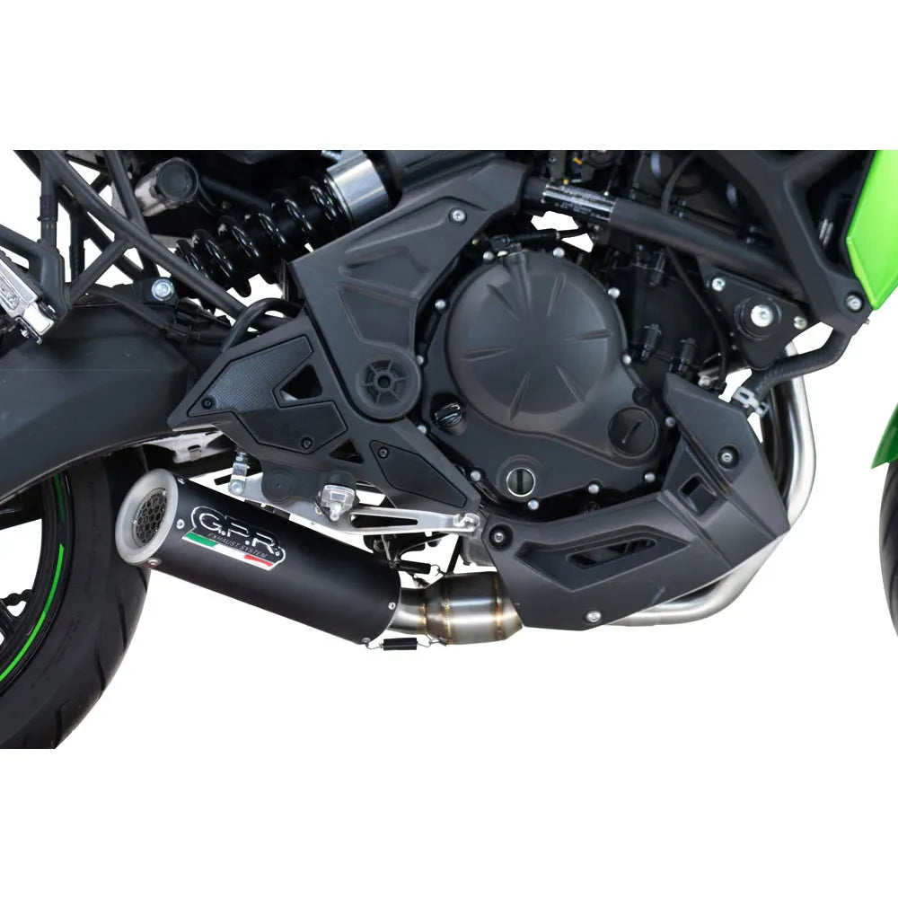 Gpr exclusive M3 Black Titanium Kawasaki Versys 650 23-26 Not Homologated Full Line System