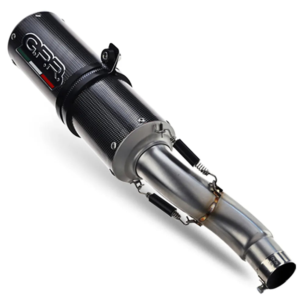 Gpr exclusive M3 Poppy CF Moto 650 GT 25-26 Homologated Slip On Muffler
