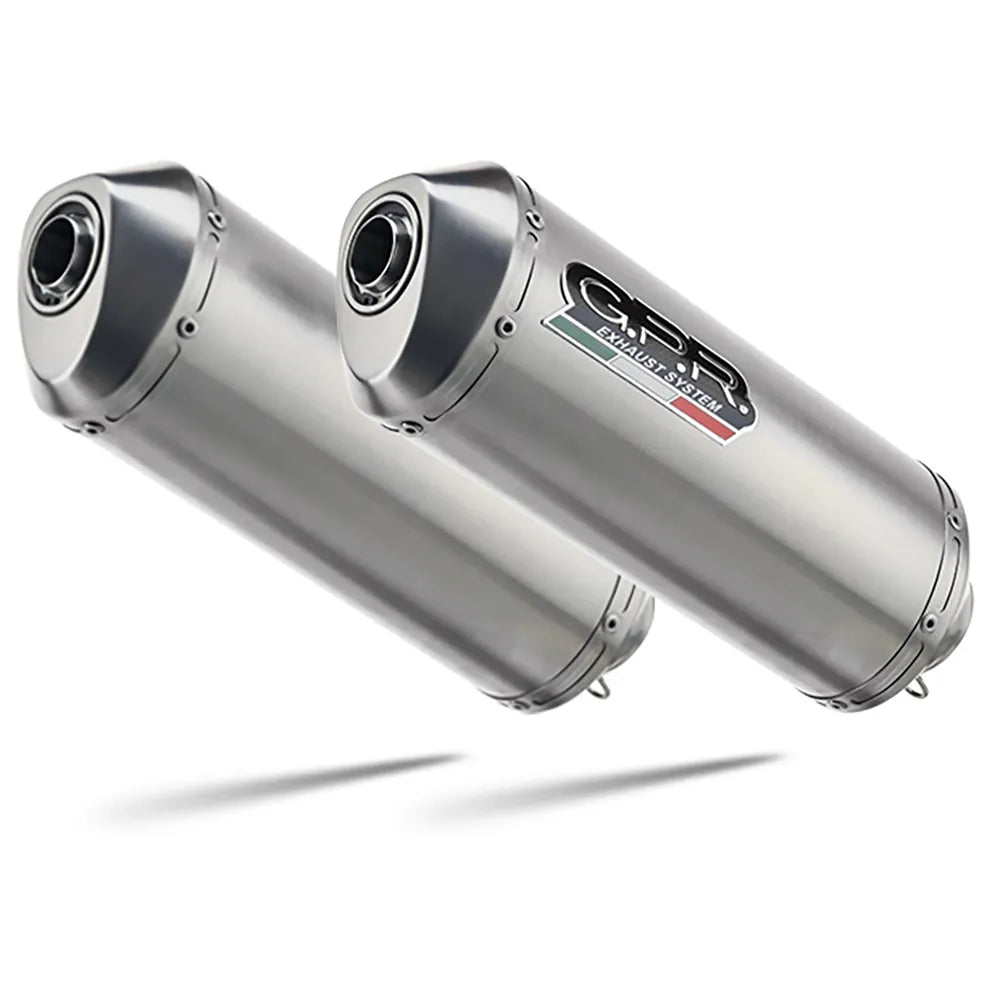Gpr exclusive Satinox Ducati Monster 600 93-03 Homologated Slip On Muffler