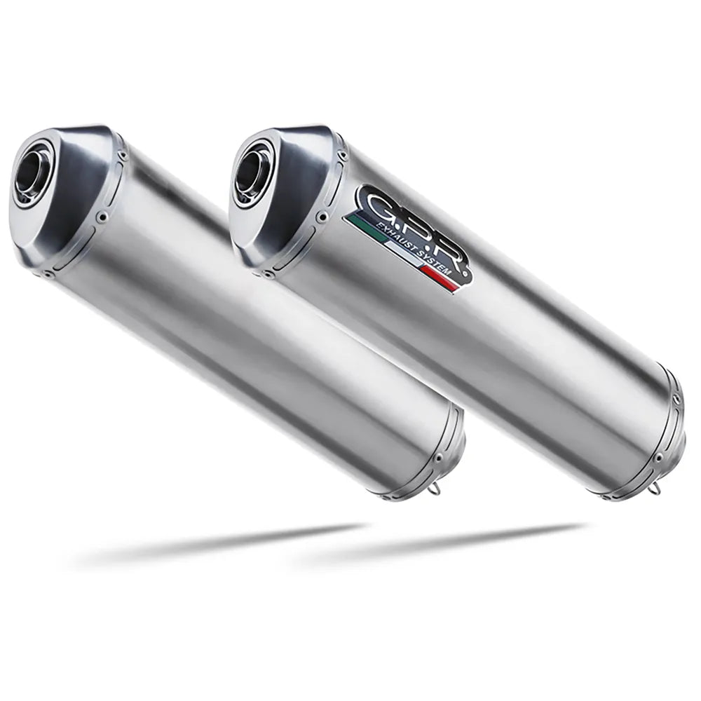 Gpr exclusive Satinox SWM Motorcycles Superdual 600 T 23-24 Homologated Slip On Muffler