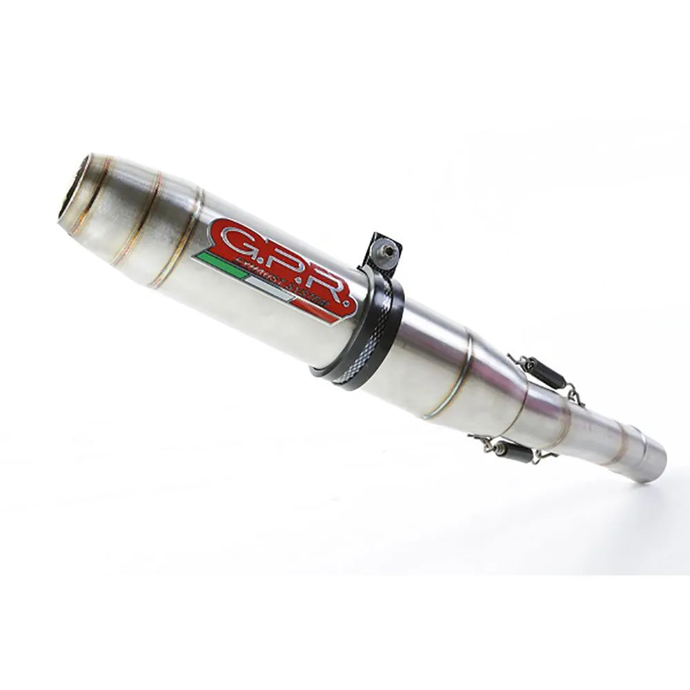 GPR Exhaust Systems Deeptone Aprilia SX 125 21-22 Stainless Steel Slip On Homologated Muffler