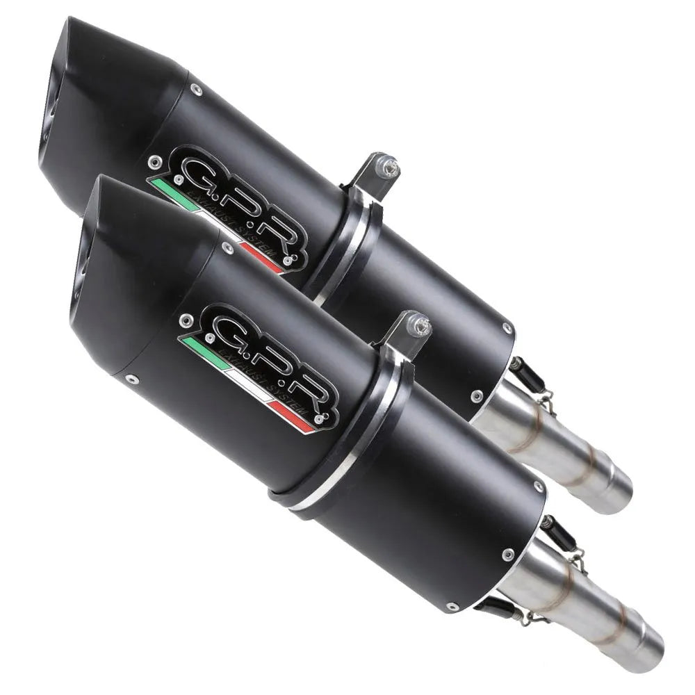 GPR Exhaust Systems Furore Double Aprilia Shiver 750 GT 07-16 Homologated Slip On Muffler
